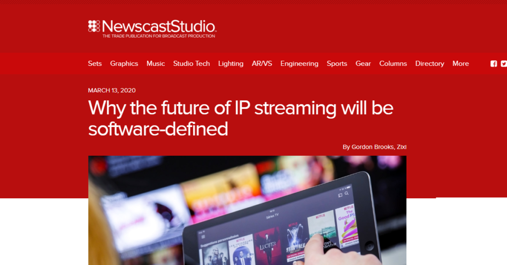 Why the future of IP streaming will be software-defined